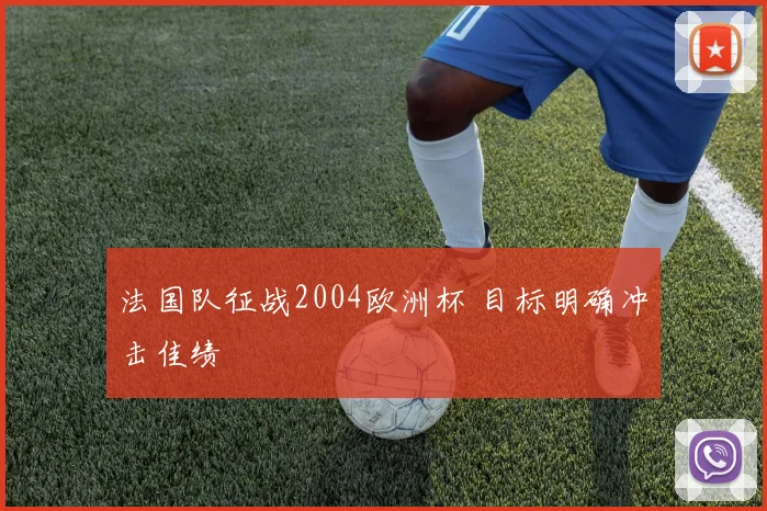法国队征战2004欧洲杯 目标明确冲击佳绩